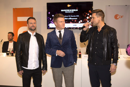 Pressekonferenz  zur Silvesterparty 'Welcome 2016' in Berlin