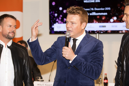 Pressekonferenz  zur Silvesterparty 'Welcome 2016' in Berlin