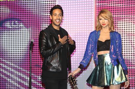 Wachsfigurenthüllung von Taylor Swift in Berlin