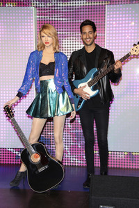 Wachsfigurenthüllung von Taylor Swift in Berlin