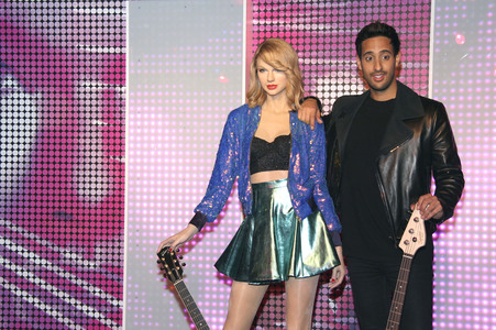 Wachsfigurenthüllung von Taylor Swift in Berlin