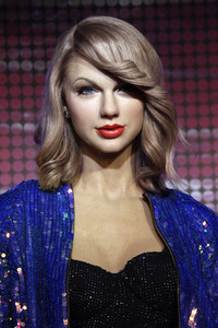 Wachsfigurenthüllung von Taylor Swift in Berlin