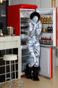 DOOR ART: Kühlschranktür / Icebox Door Bodypainting