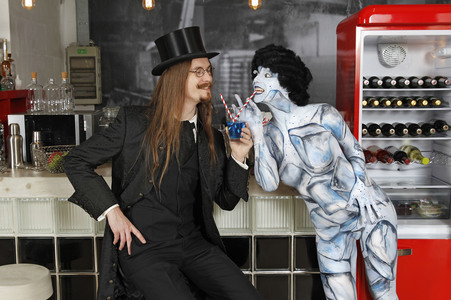 DOOR ART: Kühlschranktür / Icebox Door Bodypainting