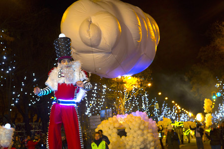 Cabalgata de Reyes Parade in Madrid
