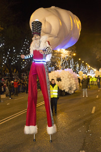 Cabalgata de Reyes Parade in Madrid