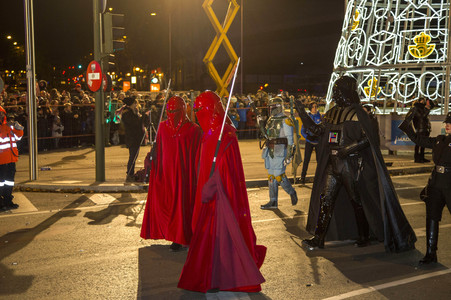 Cabalgata de Reyes Parade in Madrid