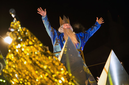 Cabalgata de Reyes Parade in Madrid