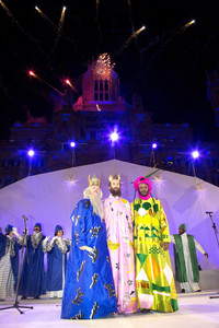 Cabalgata de Reyes Parade in Madrid