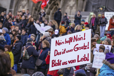 Pegida Gegendemo in Köln