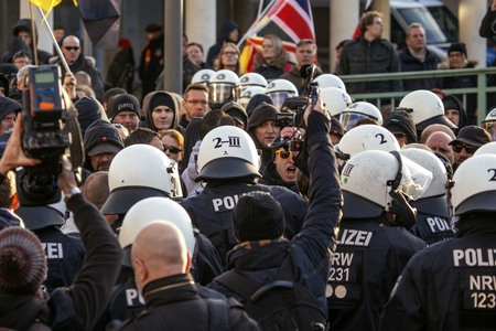 Pegida Demo in Köln