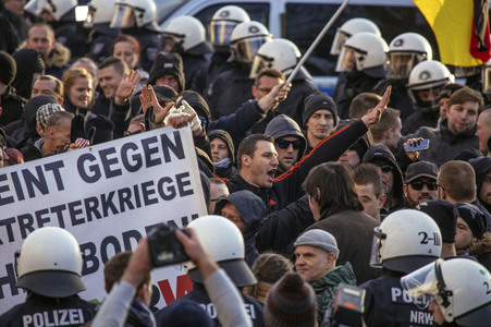 Pegida Demo in Köln