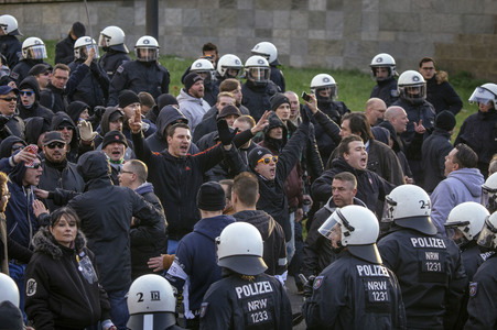 Pegida Demo in Köln
