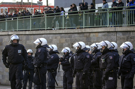 Pegida Demo in Köln