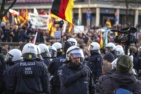 Pegida Demo in Köln