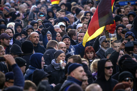 Pegida Demo in Köln