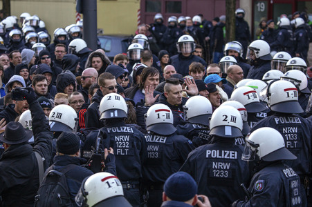 Pegida Demo in Köln