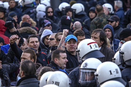 Pegida Demo in Köln