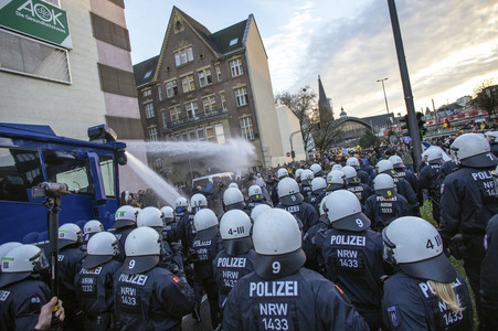 Pegida Demo in Köln