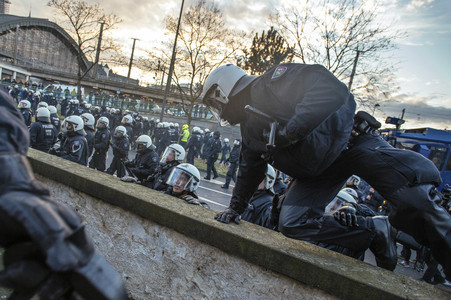 Pegida Demo in Köln