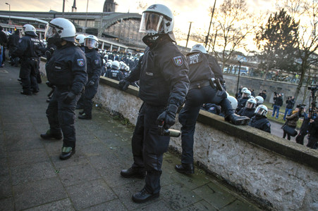 Pegida Demo in Köln