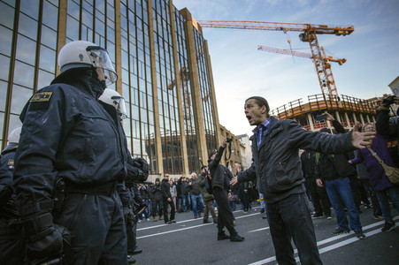 Pegida Demo in Köln