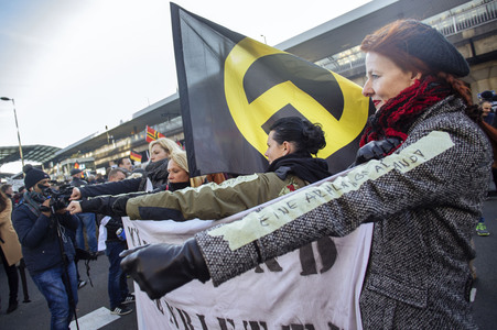 Pegida Demo in Köln