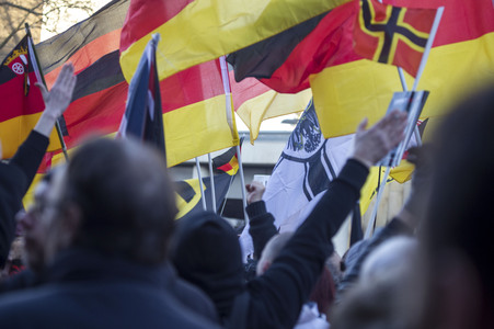 Pegida Demo in Köln