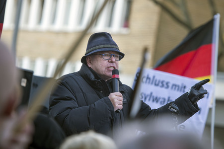 Pegida Demo in Köln