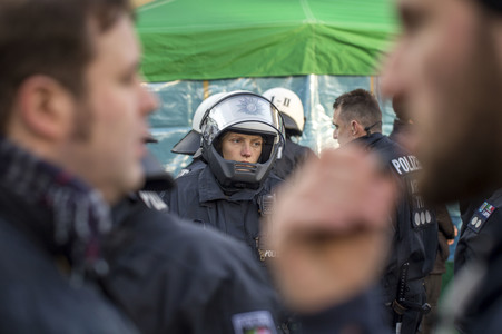 Pegida Demo in Köln