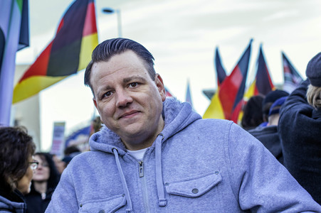 Pegida Demo in Köln