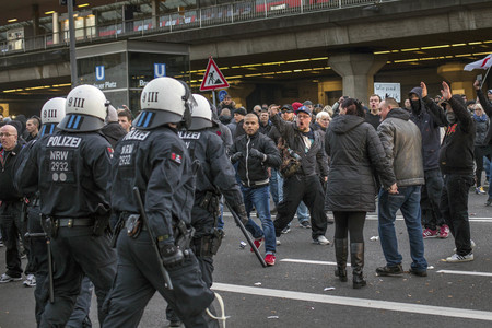 Pegida Demo in Köln