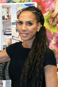 Barbara Becker auf der Domotecx Messe in Hannover