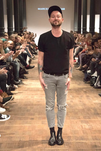 Marcel Ostertag Fashion Show auf der Mercedes-Benz Fashion Week Autumn/Winter 2016 in Berlin