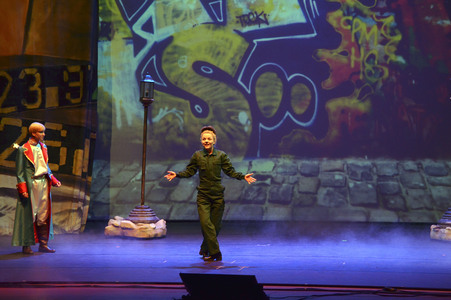 Musicalaufführung 'Der kleine Prinz - Das Musical' in München