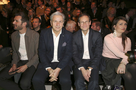 Guido Maria Kretschmer Fashion Show auf der Mercedes-Benz Fashion Week Autumn/Winter 2016 in Berlin