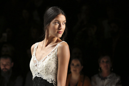 Minx by Eva Lutz Fashion Show auf der Mercedes-Benz Fashion Week Autumn/Winter 2016 in Berlin