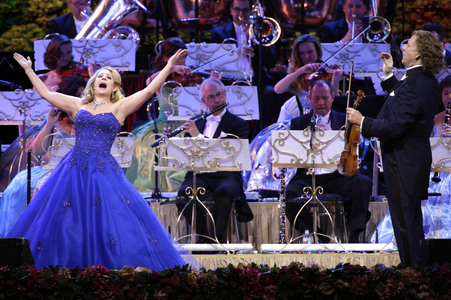 Konzert von André Rieu mit seimem Orchester in Hamburg