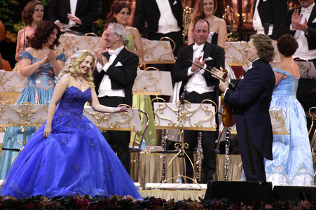 Konzert von André Rieu mit seimem Orchester in Hamburg