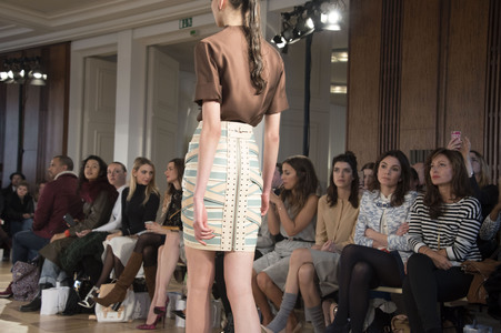 Marina Hoermanseder Fashion Show auf der Mercedes-Benz Fashion Week Autumn/Winter 2016 in Berlin