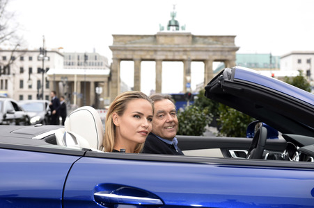 Xavi Reyes presented by Mercedes-Benz & Elle Fashion Show auf der Mercedes-Benz Fashion Week Autumn/Winter 2016 in Berlin