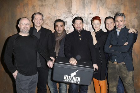 Photocall zur TV Koch-Competition 'Kitchen Impossible' in Hamburg