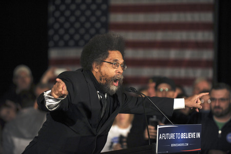 Bernie Sanders sprich in Davenport
