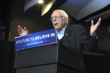 Wahlkampfrede von Bernie Sanders in Cedar Rapids
