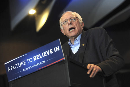 Wahlkampfrede von Bernie Sanders in Cedar Rapids