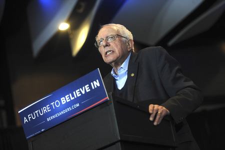 Wahlkampfrede von Bernie Sanders in Cedar Rapids