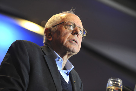 Wahlkampfrede von Bernie Sanders in Cedar Rapids
