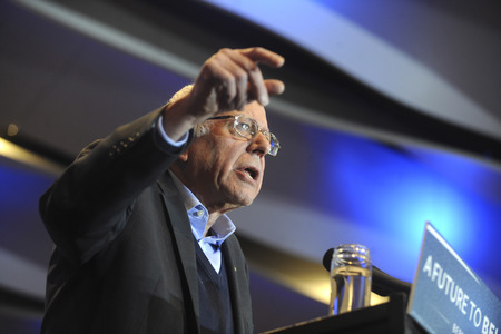 Wahlkampfrede von Bernie Sanders in Cedar Rapids