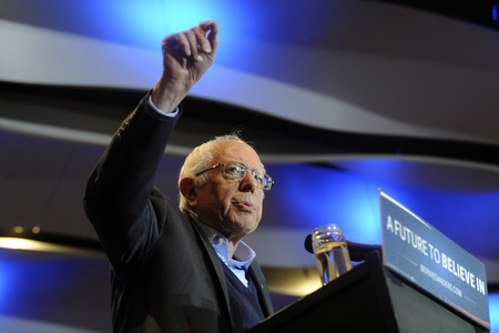 Wahlkampfrede von Bernie Sanders in Cedar Rapids