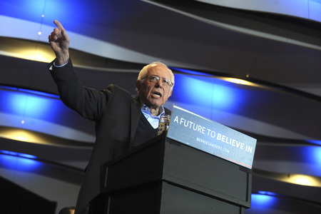 Wahlkampfrede von Bernie Sanders in Cedar Rapids